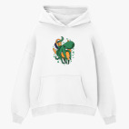 Толстовка худи оверсайз