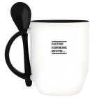 Кружка с ложкой