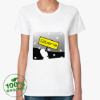 Женская футболка органик