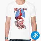 Мужская спортивная футболка