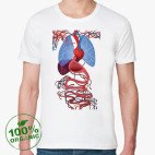 Мужская футболка органик