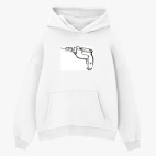 Толстовка худи оверсайз