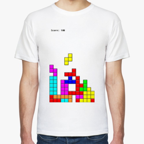 Футболка с принтом  'TETRIS'