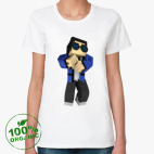 Женская футболка органик