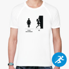 Мужская спортивная футболка