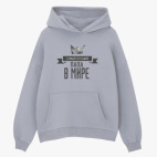 Толстовка худи оверсайз