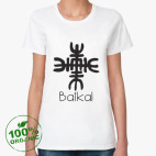 Женская футболка органик