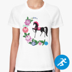 Женская спортивная футболка