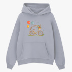 Толстовка худи оверсайз