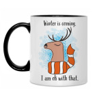 Кружка двухцветная