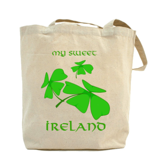 Сумка шоппер с принтом Eire My sweet Ireland