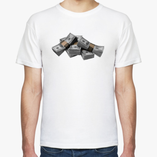 Футболка с принтом Деньги