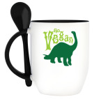 Кружка с ложкой