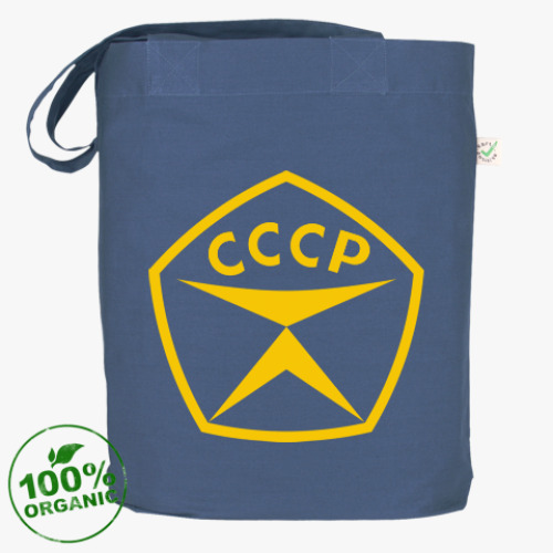 Сумка шоппер с принтом СССР