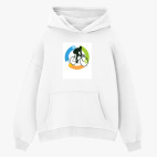 Толстовка худи оверсайз