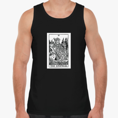 Майка с принтом Императрица (карта Таро)