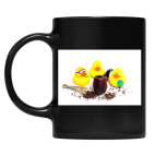 Кружка цветная UV-DTF