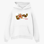 Толстовка худи оверсайз