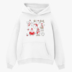 Толстовка худи оверсайз