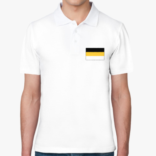 Рубашка поло с принтом Флаг Российской империи