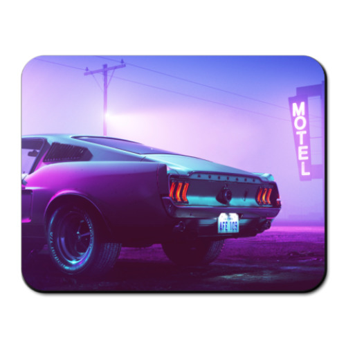 Коврик для мыши с принтом Dodge