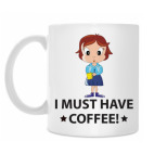 'I must have coffee'