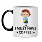 Кружка двухцветная