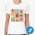 Женская спортивная футболка