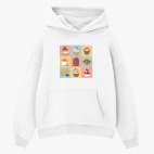 Толстовка худи оверсайз