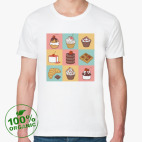 Мужская футболка органик