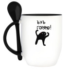 Кружка с ложкой