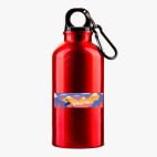 Металлическая бутылка 400 мл UV-DTF