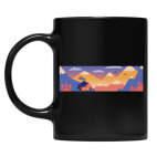 Кружка цветная UV-DTF