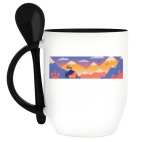 Кружка с ложкой