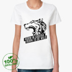 Женская футболка органик