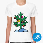 Женская спортивная футболка