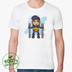 Мужская футболка органик