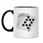 Кружка двухцветная