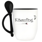 Кружка с ложкой