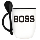 Кружка с ложкой