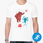 Мужская спортивная футболка