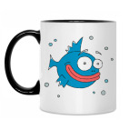 Кружка двухцветная