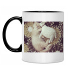 Кружка двухцветная