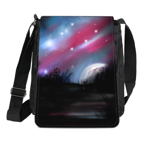 Сумка-планшет с принтом Вселенная с нами