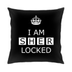 Подушка 35x35 см  I am sherlocked