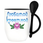 Кружка с ложкой