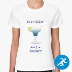 Женская спортивная футболка