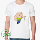 Мужская футболка органик