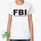 Женская футболка органик