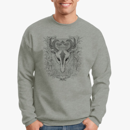 Свитшот с принтом Олень